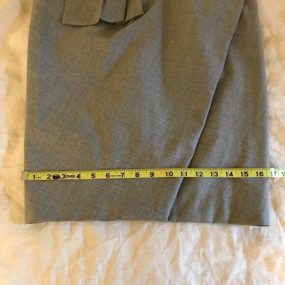 Kaufmanfranco 021 Gray Sheath Halter Dress, EUC! - Picture 11 of 16